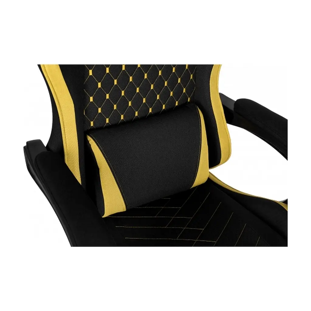 Крісло ігрове GT Racer X-2339 Black/Yellow (X-2339 Fabric Black/Yellow) - фото 10