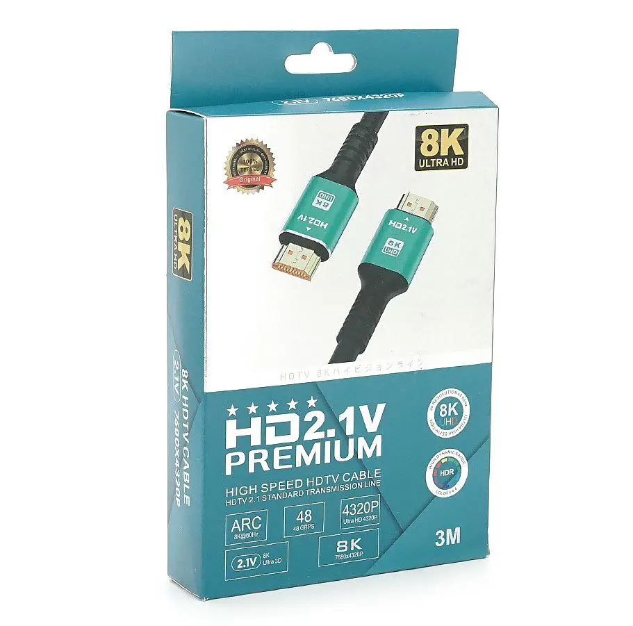 Кабель HDMI 8K Ultra HD ARC Merlion v2.1 3m - фото 3