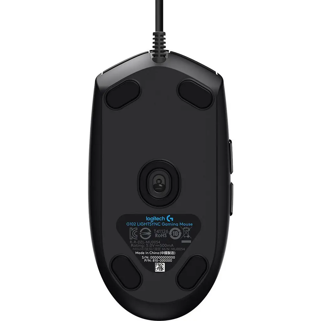 Миша Logitech G203 Lightsync Black (910-005796) [79333] - фото 5