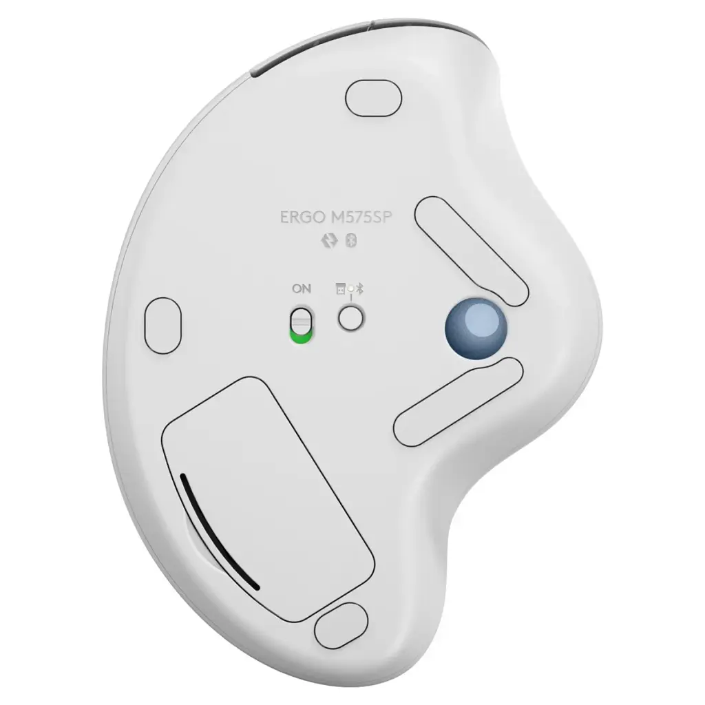 Мишка Logitech Ergo M575S Wireless Trackball Off-white (910-007030) - фото 6