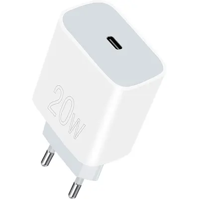 Зарядний пристрій WUW C176 USB-C PD 20 Вт білий (WUW-C176) - фото 9