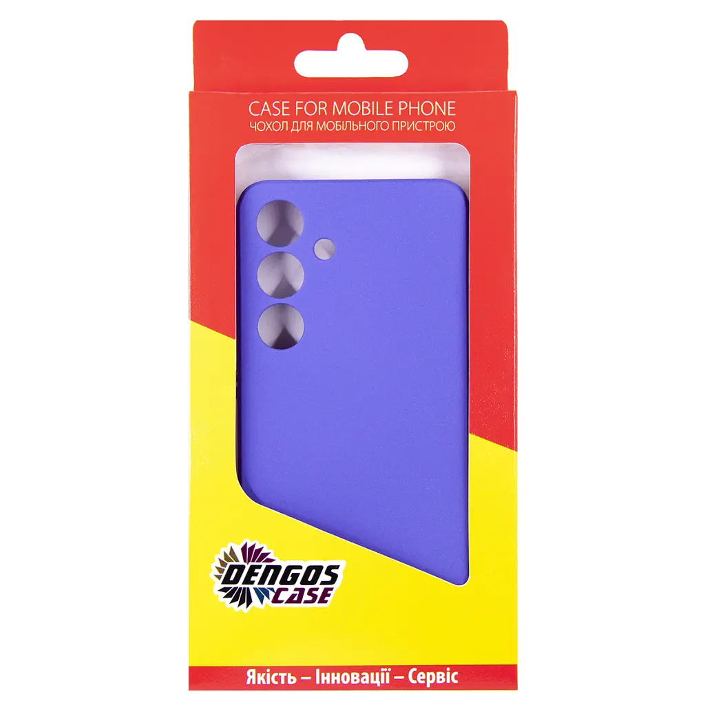 Чохол до мобільного телефона Dengos Carbon Samsung Galaxy S24+ Purple (DG-TPU-CRBN-202) - фото 5