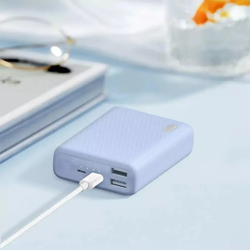 Внешняя универсальная батарея ZMi QB817 Mini Power bank 10000 mAh 22.5W голубая - фото 4