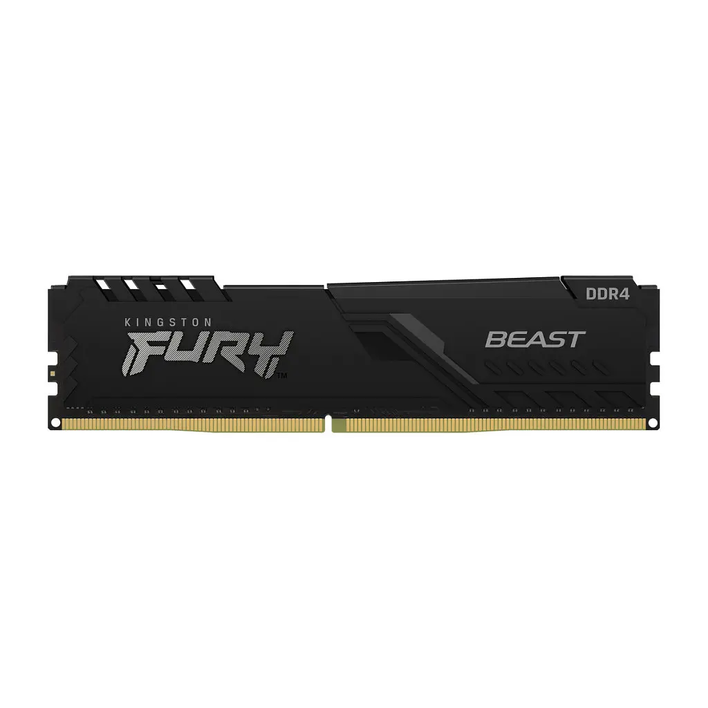 Модуль пам'яті для комп'ютера DDR4 64GB (2x32GB) 3600 MHz Fury Beast Black Kingston Fury (ex.HyperX) (KF436C18BBK2/64) - фото 3