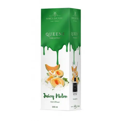 Ароматизатор рідкий для дому/офісу Tasotti "Car & Home" QUEENS White 100ml Juicy Melon