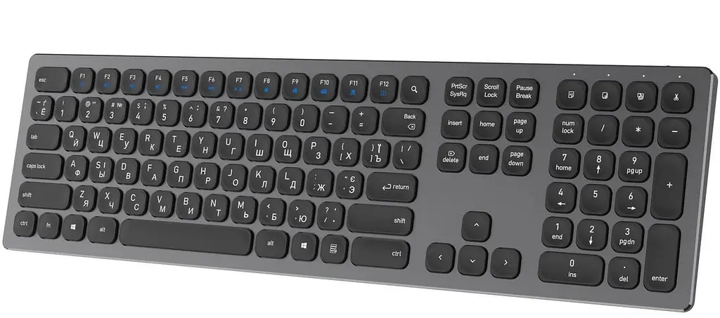 Клавіатура OfficePro SK1550 Wireless Black (SK1550B) - фото 3
