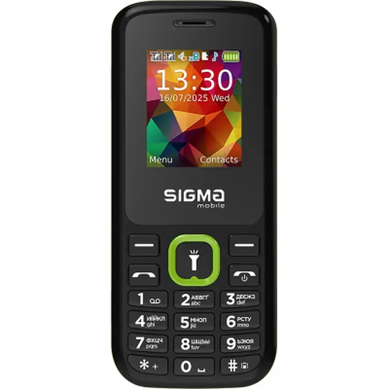 Мобільний телефон Sigma X-style 171 MINI Black-Green (4827798813720) - фото 2