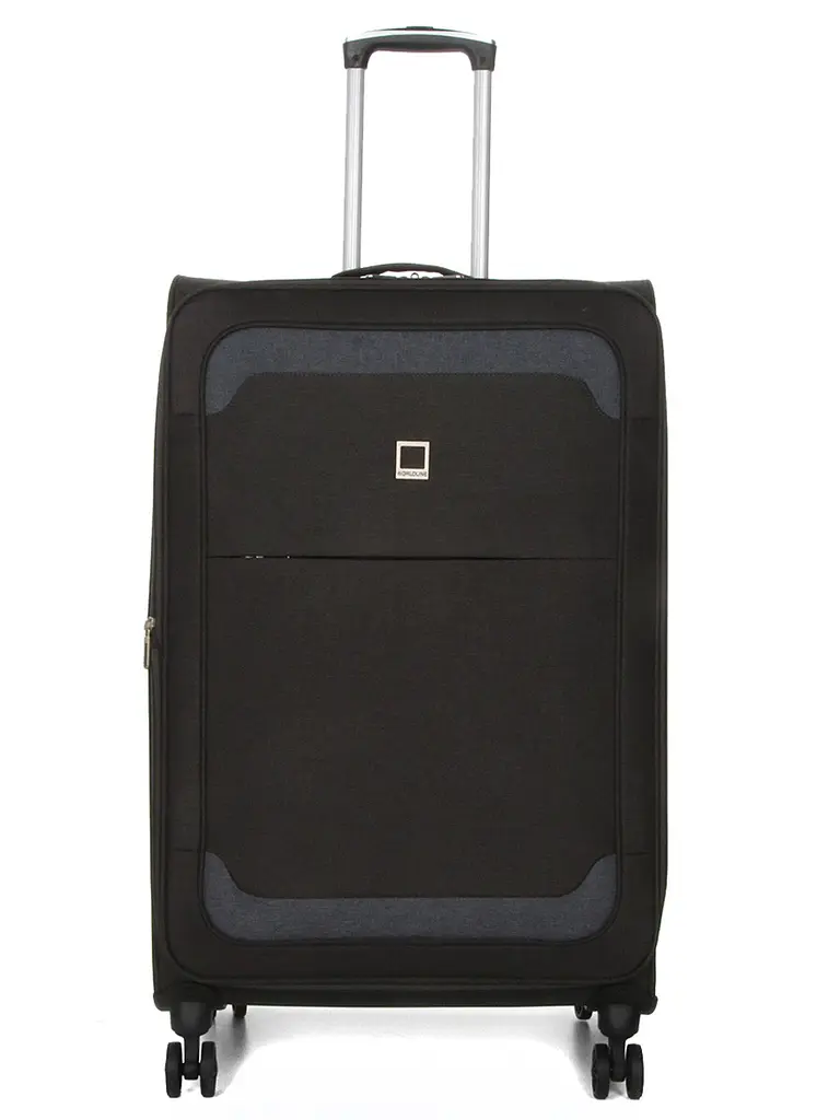 Валіза Гігант (XL) тканинна Airtex Worldline Tirana 608 на 4 колесах 75x46x28см 100л Сірий - фото 2
