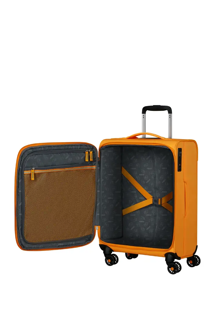 Валіза American Tourister AEROSPIN RADIANT 55 см ORANGE 55x40x23(25) MH6*86001 - фото 2