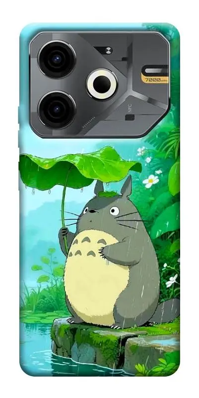TPU чохол Demsky My friend totoro для TECNO Pova 6 Neo (LI6)