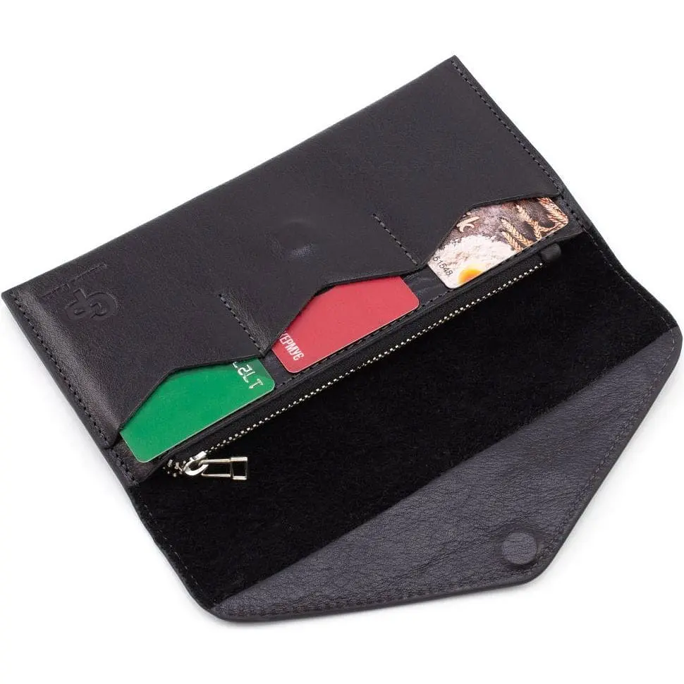 Кожаный кошелек Grande Pelle 20х10.5х0.5 см acs0032247 - фото 8