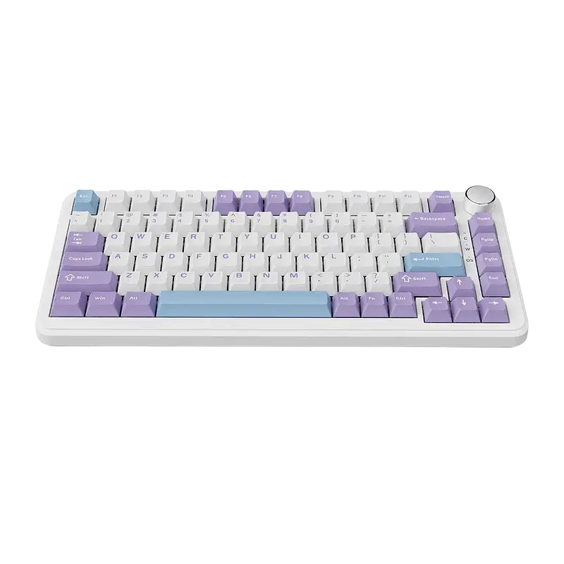 Клавіатура Ajazz AK820 Max HE RGB White Purple (AK820MAX-HEMS-HS) - фото 3