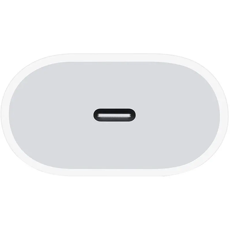 Сетевое зарядное устройство Apple for iPhone 20W USB-C Power Adapter HC White - фото 3