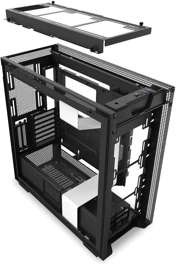 Корпус NZXT H710i White-Black (CA-H710i-W1) Без БП Б/в - фото 5