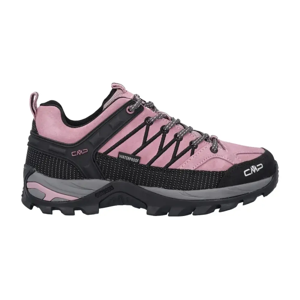 Кросівки CMP Women's Rigel Waterproof Shoes with Suede Upper 39 Pink/Blue (1097-3Q13246-43CP 39) - фото 2