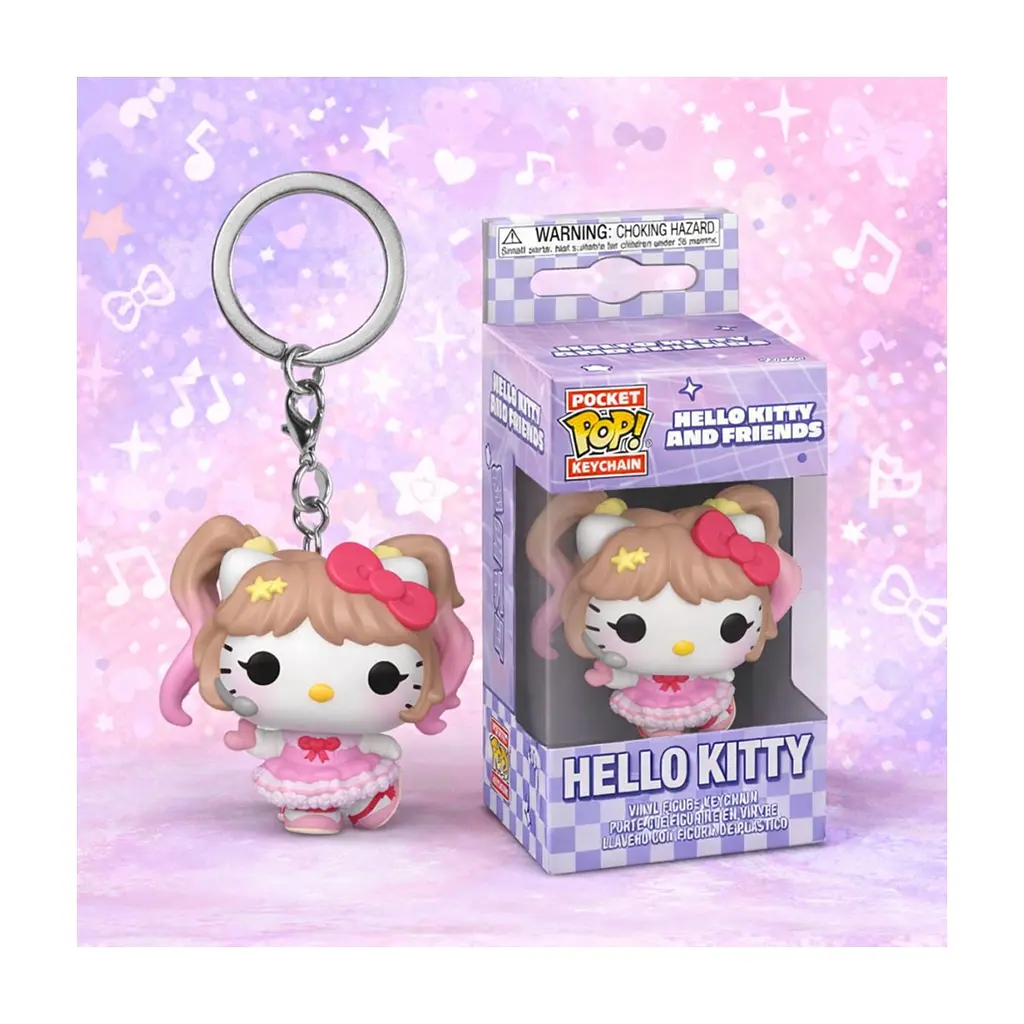 Брелок Funko Pop на кліпсі Hello Kitty Хеллоу Кітті K-Pop (91680) - фото 4