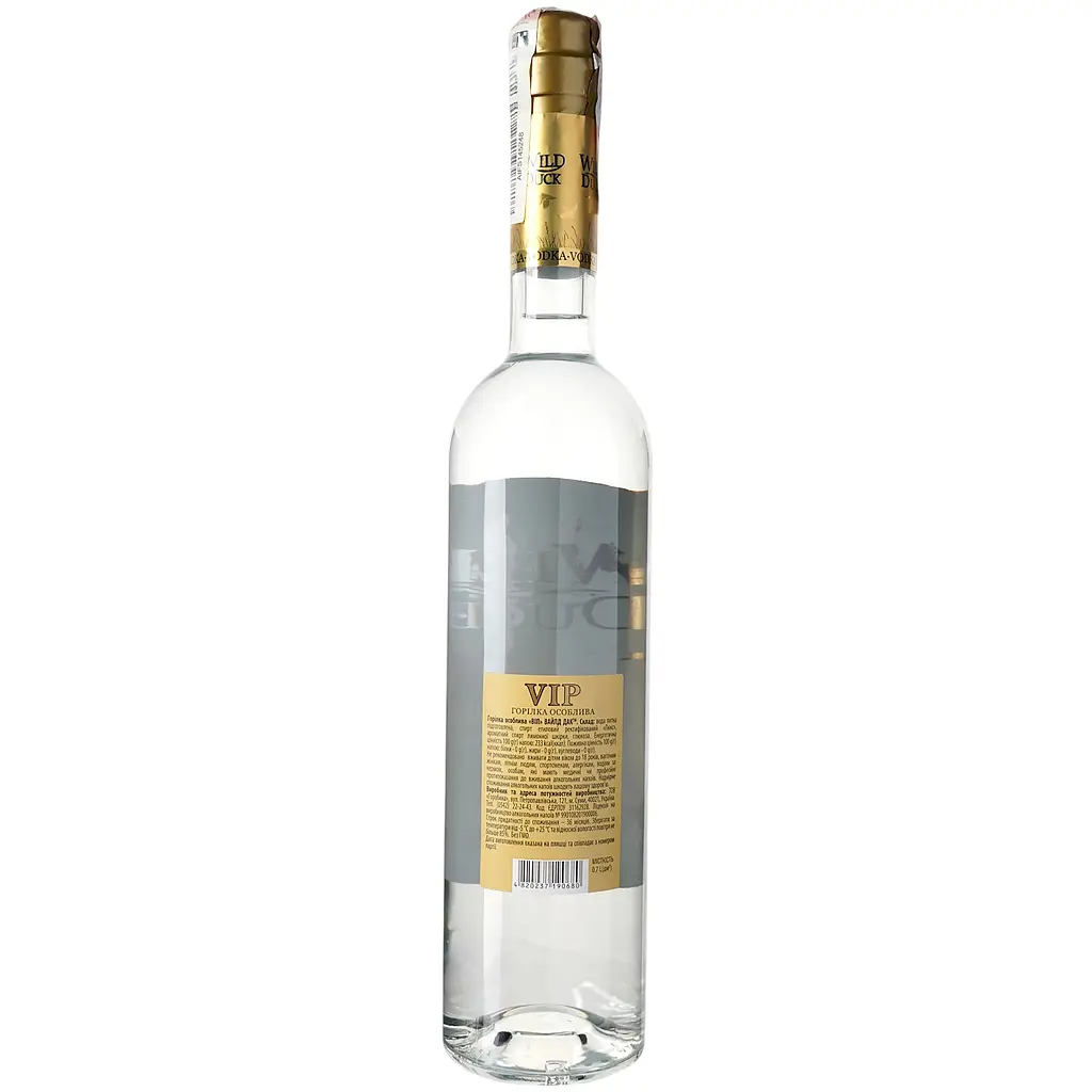 Горілка Wild Duck Vip 40% 0.7 л - фото 3