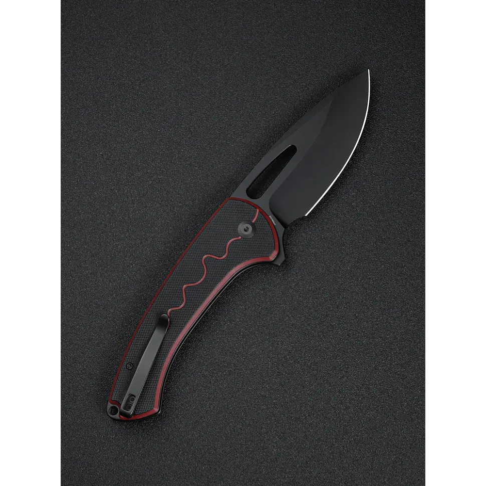Ніж складаний Sencut Squiggy Burgundy/Black S24082A-3 - фото 9