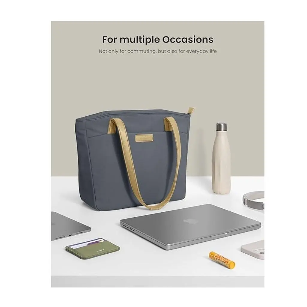 Сумка для ноутбука Tomtoc Versatile-T23 Laptop Tote Bag Grayish Blue 16 Inch/18L T23L1B1 - фото 6