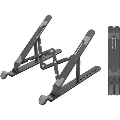 Подставка для ноутбука Orico 11-17, 7 position (15°-45°) plastic black (HS081836) - фото 3