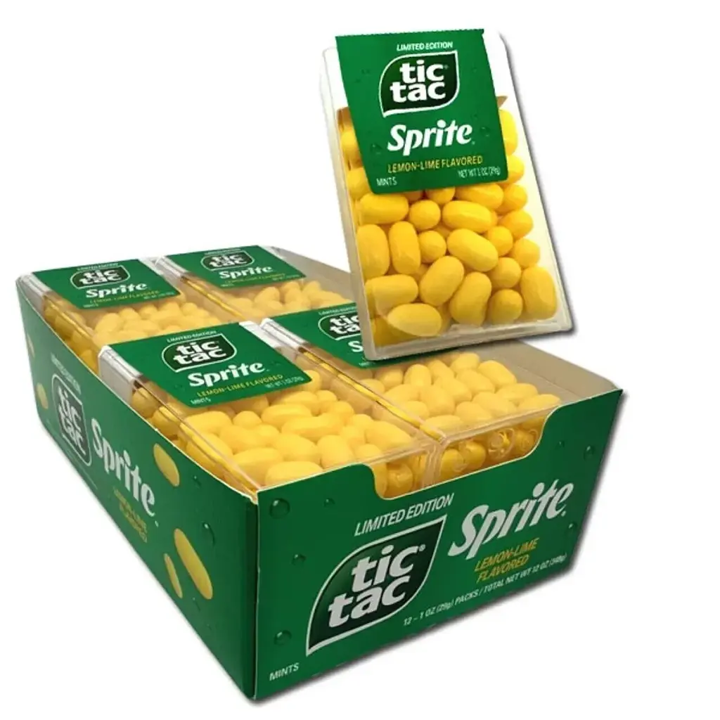 Драже Tic Tac Sprite зі смаком лимона та лайма, 18 г - фото 3