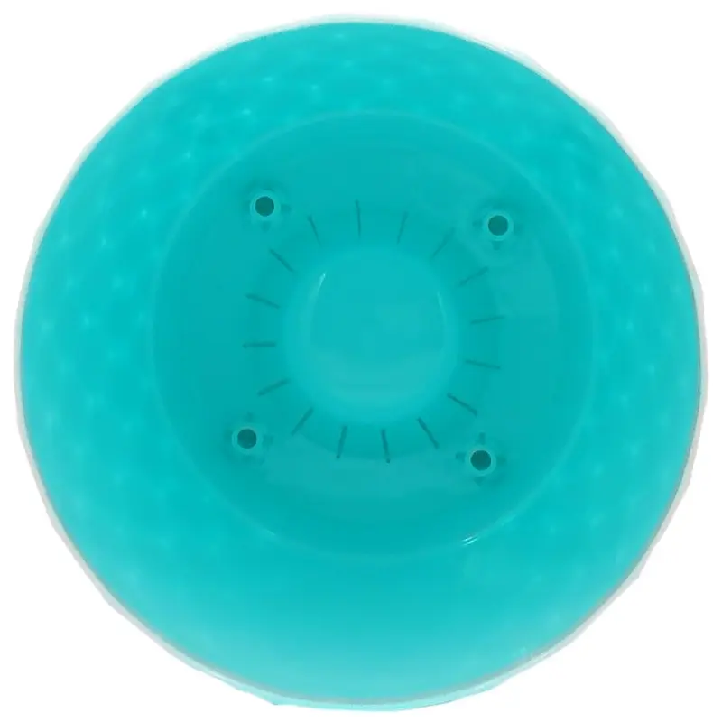 Горшок для цветов Alyaplastik Pinecone, 5.6 л, бирюзовый (ALY408blue) - фото 4