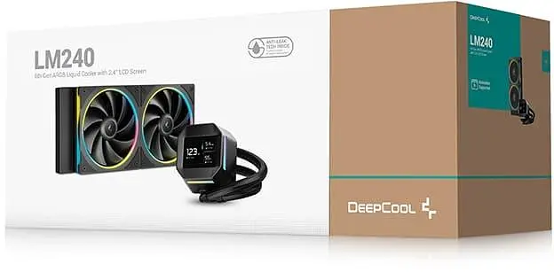 СВО Deepcool LM240 Black (R-LM240-BKDMMC-1) - фото 6