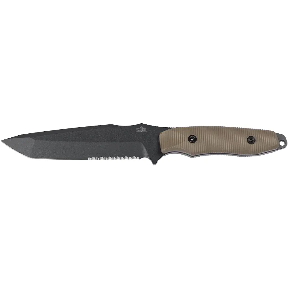 Ніж Cimmerian Knives M1 GEN III Grey Blade Half Serrated