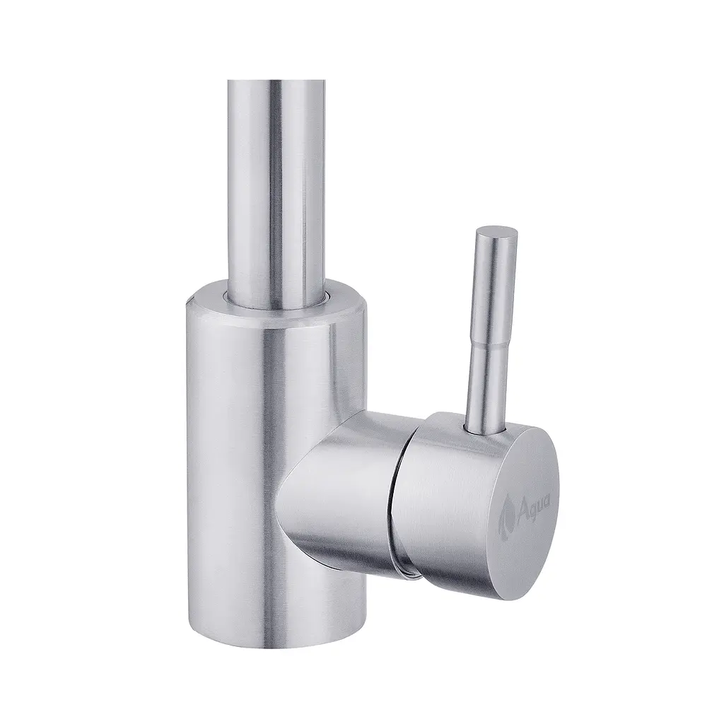 Змішувач для раковини Agua Acero-INOX011 CV023287 Хром матовий - фото 5