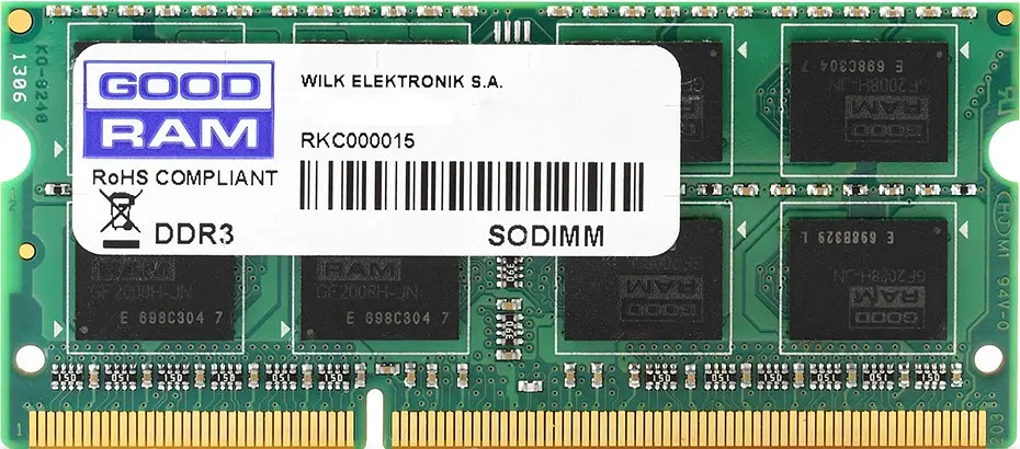 Модуль пам'яті Goodram SO-DIMM DDR3L 8GB 1600MHz (GR1600S3V64L11/8G) - фото 3