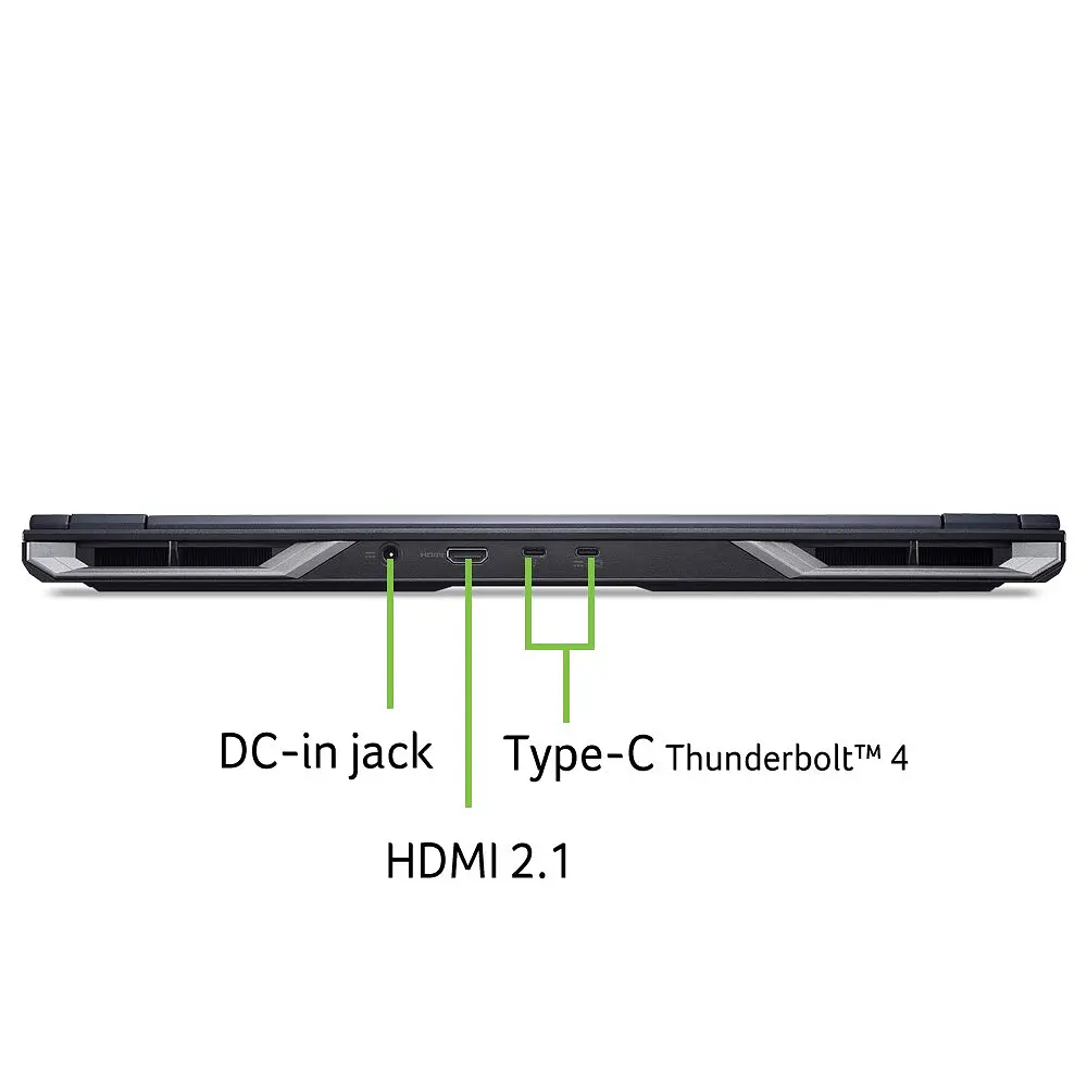 Acer Ноутбук Acer Predator Helios Neo 18 PHN18-72 18" WQXGA IPS, Intel U9-275HX, 32GB, F1TB, NVD5070-8, Lin, чорний - фото 3