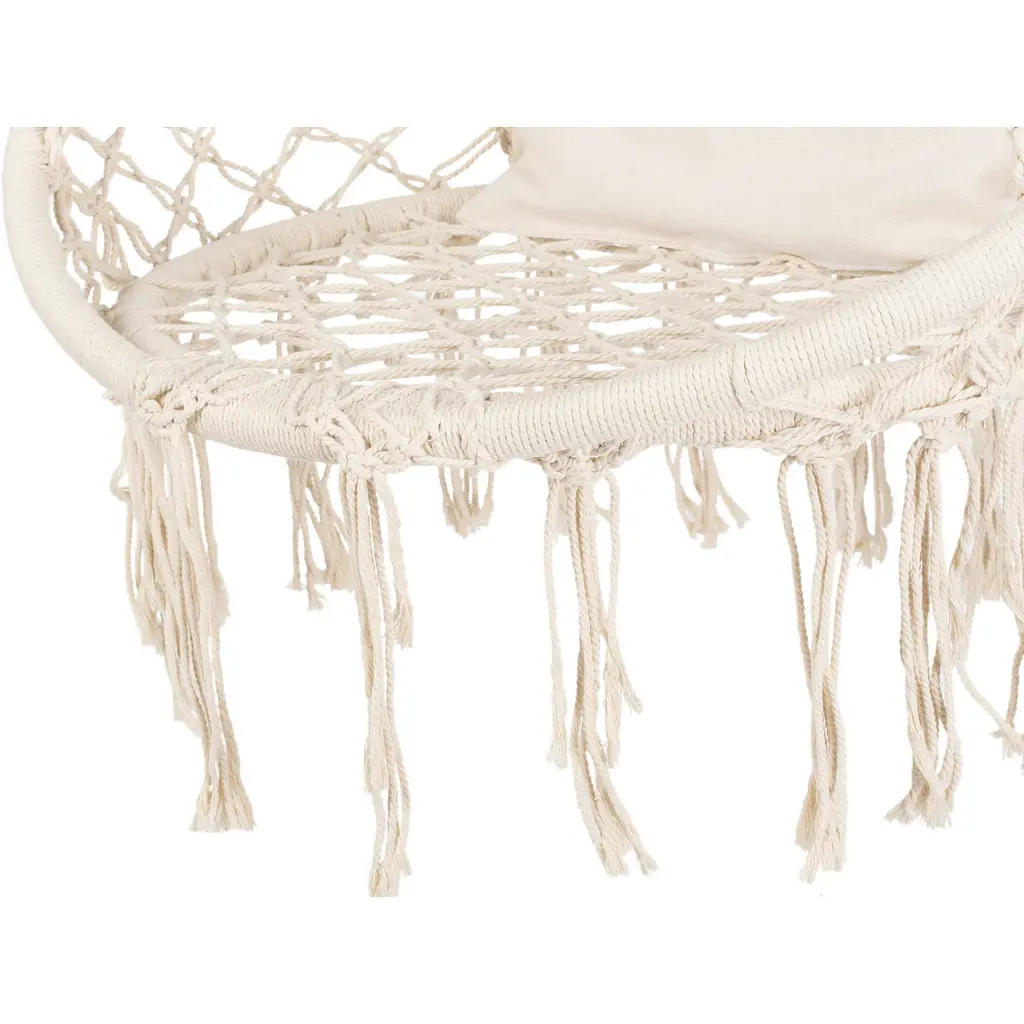 Садова гойдалка Boho Outtec XXL бежева - фото 8
