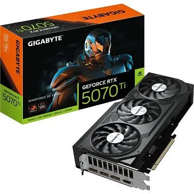 Відеокарта GIGABYTE GeForce RTX5070 Ti 16GB WINDFORCE OC V2 (GV-N507TWF3OCV2-16GD) - фото 10