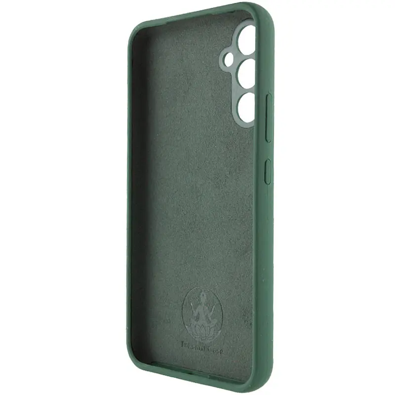 Чохол Lakshmi Silicone Cover Full Camera (AAA) для Samsung Galaxy S25+ Зелений / Cyprus Green - фото 4