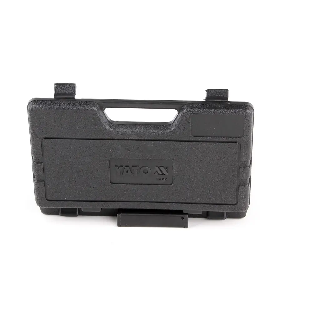 Набор торцевых головок Yato с насадками HEX квадрат 1/2"-1/4" HEX 3-12 мм 18 шт. з кейсом (YT-7752) - фото 4