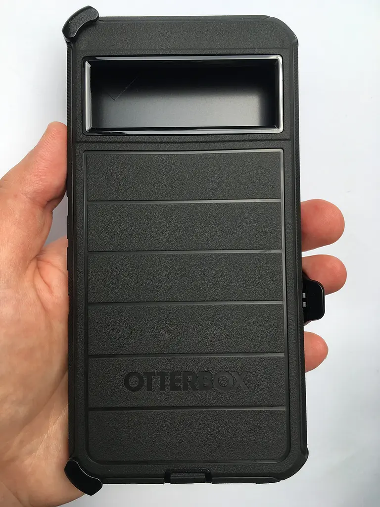 Чехол противоударный с клипсой OtterBox Defender Pro для Google Pixel 8 Pro (6.7") Black 77-94220 - фото 4