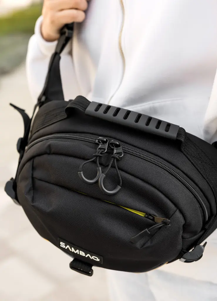 Жіноча сумка через плече бананка Sambag Flex Pro 30 × 17 × 15 см (85451128) - фото 7
