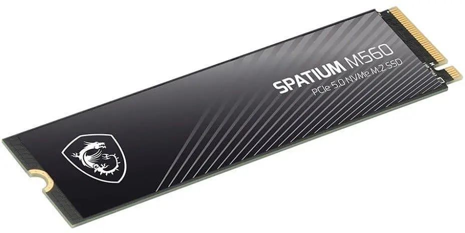 Накопичувач SSD MSI m.2 NVMe 1TB Spatium M560 PCIe 5.0x4 3D NAND TLC (S78-440L0F0-P83) - фото 3