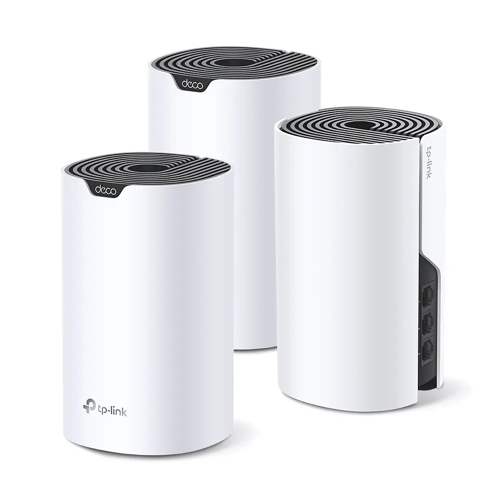 Система WiFi-Mesh Deco S7 AC1900, 3xGE LAN/WAN, 3мод TP-Link teh0017069 - фото 3