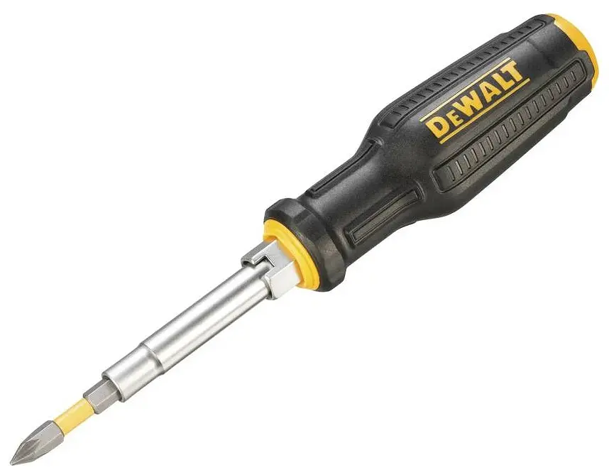 Отвертки FULL FIT 6 Way, с битами 2 шт, рукоятка двухкомпонентная, 75мм DeWALT hoz0014172 - фото 2