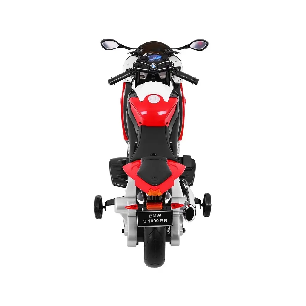Електромотоцикл із допоміжними колесами Ramiz S1000 RR 12 В, блакитний (PA.JT528.NIE) - фото 8
