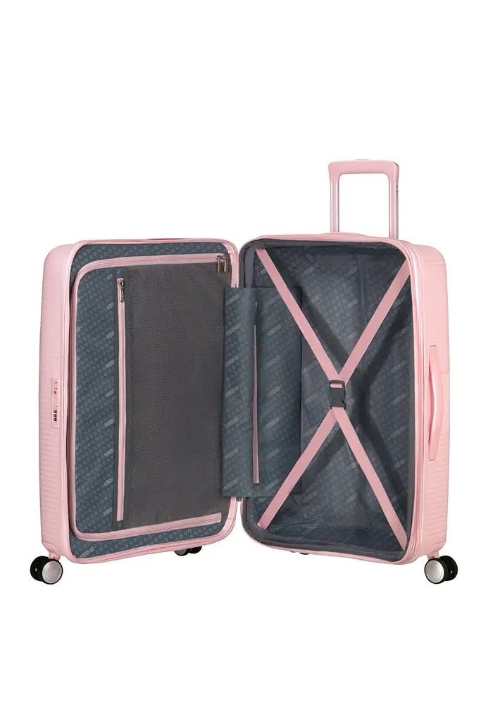 Валіза 67 См American Tourister SOUNDBOX PASTEL PINK 67x46,5x29(32) 32G*60002 - фото 2