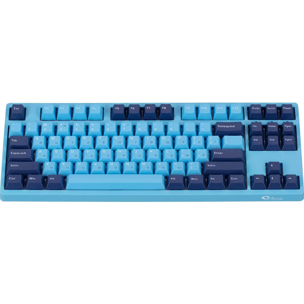 Клавиатура Akko 3087 Mirror of the Sky Cherry MX Red Blue [A3087_MI_CR] [94256] - фото 2