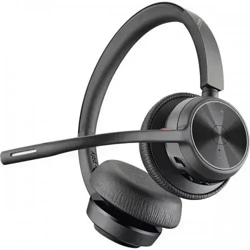 Наушники Plantronics гарнитура беспроводная с док-станцией Poly Voyager 4320 UC Charge Stand (218476-01) - фото 2