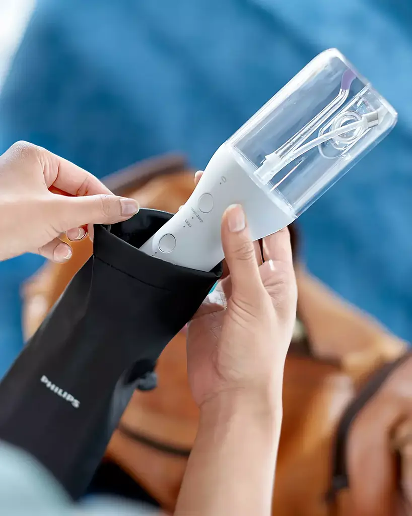 Ирригатор Philips Sonicare Cordless Power Flosser 3000 HX3826/31 белый - фото 6