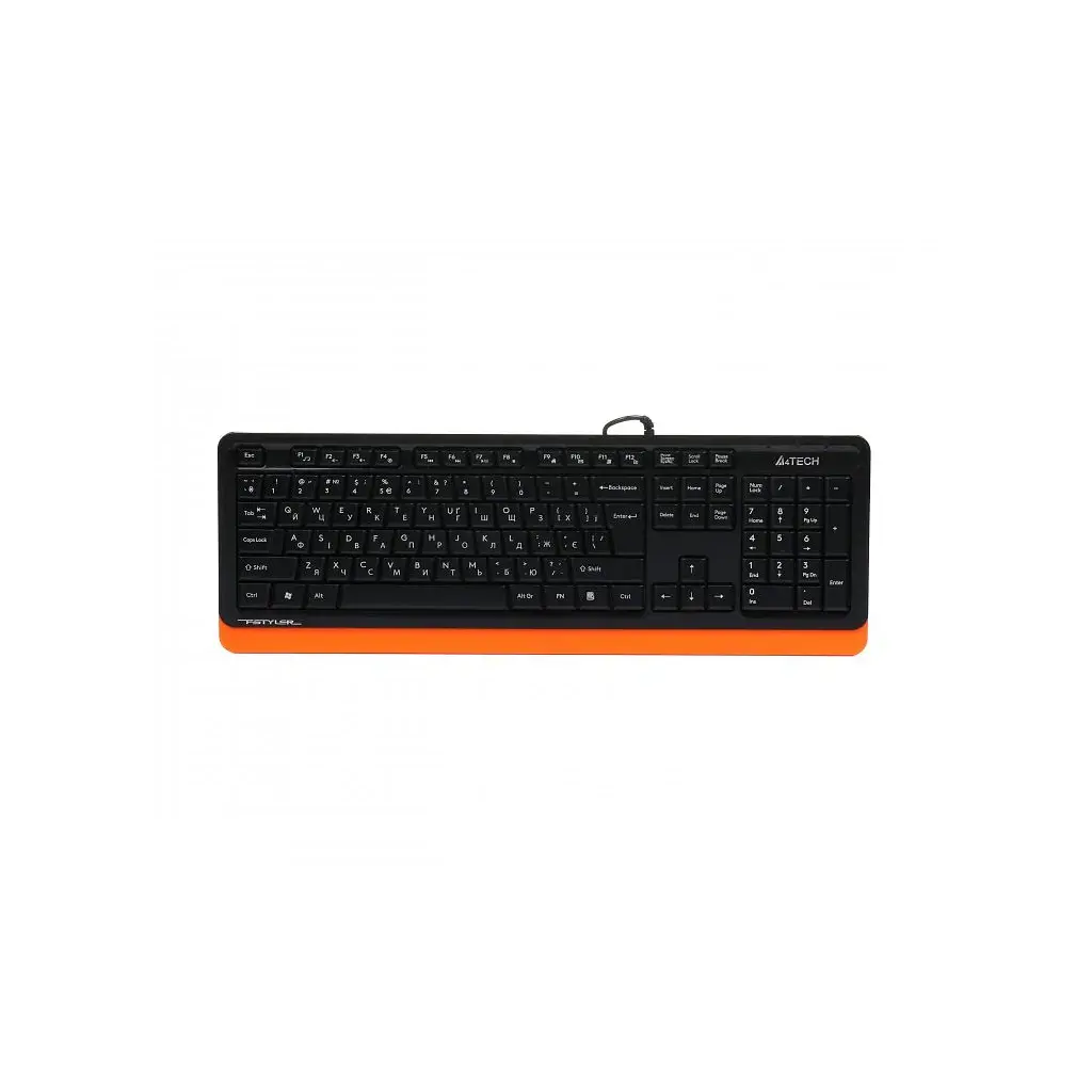 Клавіатура A4Tech FKS10 USB Orange (4711421963398)
