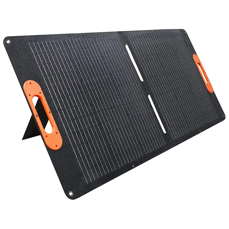Портативна сонячна панель Epik FGM-24V-100W Monocrystalline PD65W+QC3.0 IP67 (1USB-A/1C) Black