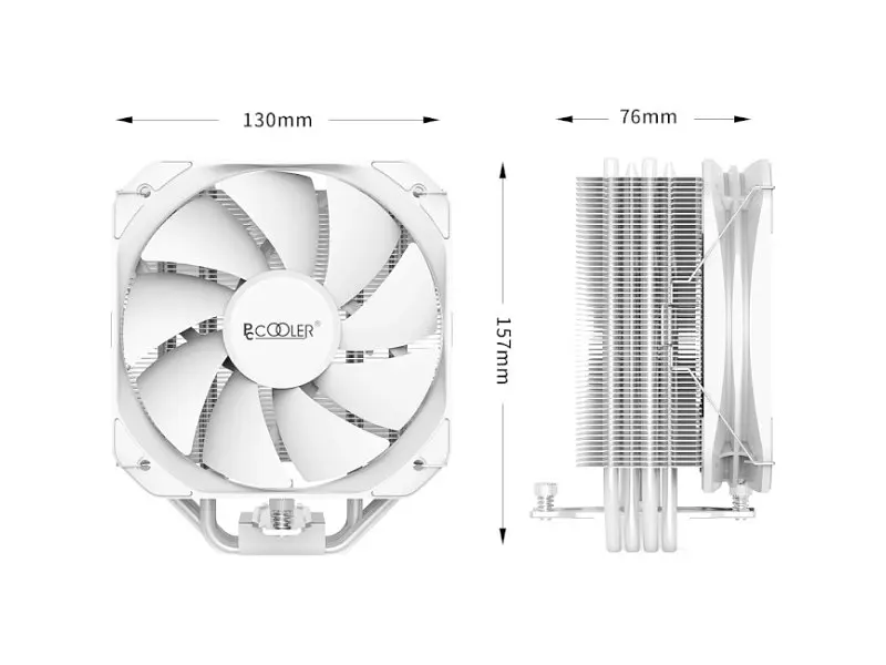 Повітряне охолодження PcCooler Paladin 400 WH (R3-J410WWHNXX-GL) - фото 9