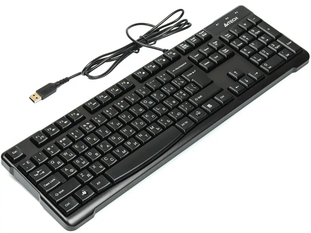 Клавиатура A4Tech KR-750 USB Black (KR-750 USB (Black)) - фото 4