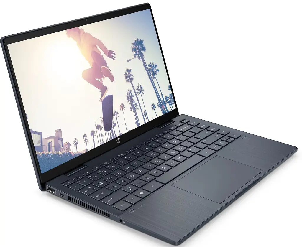 Ноутбук HP Pavilion x360 14-ek0015ru 14' FHD IPS, Intel i5-1235U, 16GB, F1024GB, UMA, DOS, синий (826T0EA) - фото 2